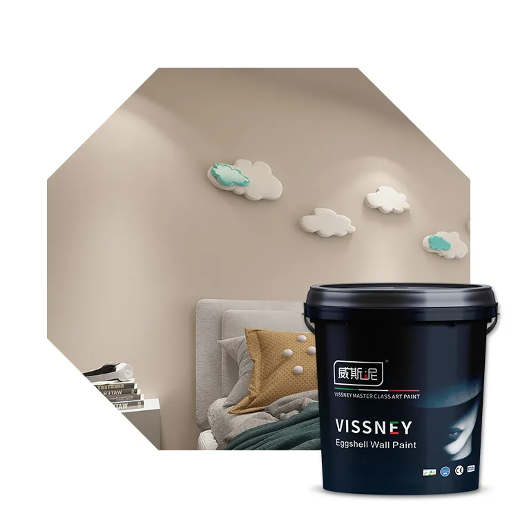 Интерьерная краска VISSNEY Яичная скорлупа CR‑FG708